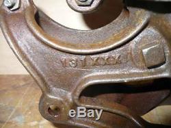 Antique Vintage Ney Mfg. Co. Canton OH Carrier No. 86 Hay Trolley