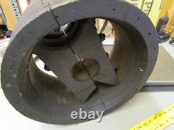 Antique Wooden Mill Belt Sheave Pulley 15.5 X 8.25 X 3.25 Bore Late 1800's