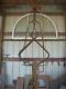 Antique ney hay trolley with louden hay fork