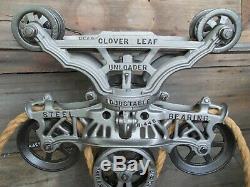 Antique/primitive F. E Myers Hay Trolley Original Restored Rustic Decor Lighting