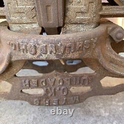 Antique/primitive F. E Myers Hay Trolley Ornate Rustic Decor Barn