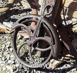 Antique well pulley #10