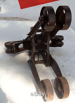 Antqiue Cast Iron Hay Trolley