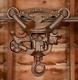 BEAUTIFUL Antique Vtg NEY Barn Farm Hay Trolley Carrier Pulley No. 86 Canton OH