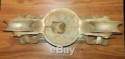 Boyd Stowell Hay Carrier Barn Trolley Farm Decor Pulley Complete New Old Stock