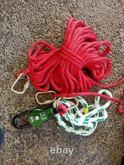 Buckingham 50061A-4 Ox Block With Adjustable Sling And CarabinerAND 300FT ROPE
