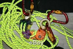 Buckingham Lot rope pulley rock climbing gear petz hooks (28 pieces)
