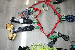 Buckingham Lot rope pulley rock climbing gear petz hooks (28 pieces)
