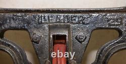 Early Leader hay trolley patented collectible painted ready to display farm tool
