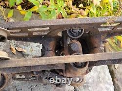 F. E Myers Ashland Sure-Grip UNLOADER Hay Trolley Cast Iron Antique Barn Carrier