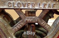 F. E. Myers & Bro Hay Barn Trolley Cloverleaf Unloader Pulley