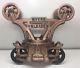 F E Myers & Bro Unloader Hay Trolley Cast Iron Barn Carrier Near Mint Condition