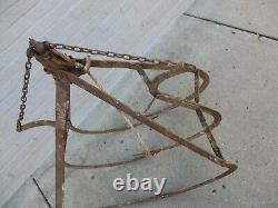 F. E. Myers H422 HAY FORKS BARN TROLLEY TRIPPLE GRAPPLE LOFT FORKS HAY CARRIERS