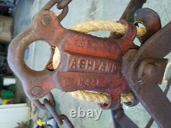 F. E. Myers HAY (GRAPPLE FORKS) CLAW HAY FORKS, Some original Red paint