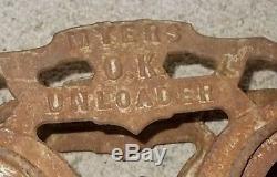 F. E. Myers OK Unloader Hay Trolley with Drop Down Pulley Farm