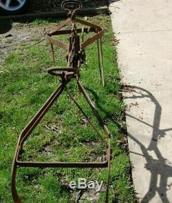 Hay Bale Grabber For Use With Trolley Systems Antique Farm Equipment Grapple