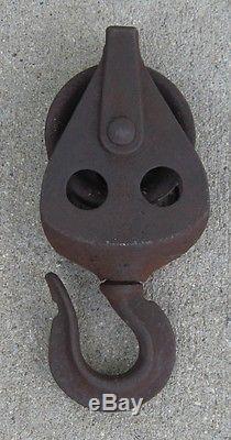 Hay Carrier Trolley Bottom Pulley Old