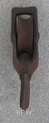 Hay Carrier Trolley Bottom Pulley Old
