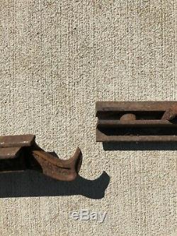 Hay Lift Trolley Carrier Track Rail 32 ft. In 3 Sections Adjustable Vintage