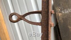 Hay Lift Trolley Carrier Track Rail 32 ft. In 3 Sections Adjustable Vintage