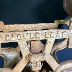 Hay Trolley Myers Clover Leaf Sure Lock Timber Runner H-294 Pat. May 12, 1903