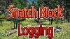 How To Use A Snatch Block For Pulling Big Logs
