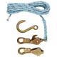 Klein Tools Block Tackle Rope Forged Hook Cat 258 Lightweight Galvanized Steel