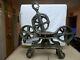 Leader Cast Iron Barn Hay Trolley Carrier & Center Drop Pulley Complete