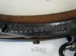 Louden's Patent #30 Rear Horse Harness Yoke For Hay Carrier Lifting Fairfield, Ia