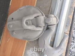 Military Snatch Block pulley Industrial, heavy VintageOt