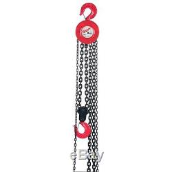 Milwaukee 2 Ton 20 Ft. Hand Chain Hoist Pulley Engine Lift Winch Block Tackle