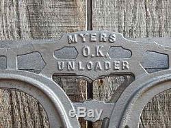 Myers O. K Unloader Barn Hay Trolley