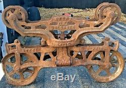 Myers OK Hay Trolley Unloader Vintage Farm Collectible