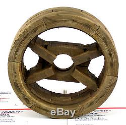 Primitive Wood 14 Flat Split Manufacturing Belt Adjustable Pulley Wheel 0011010