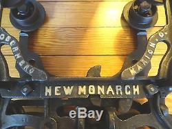 RARE Antique NEW MONARCH BARN TROLLEY Pat. Mar. 31, Nov. 2,1885 Hay Trolley