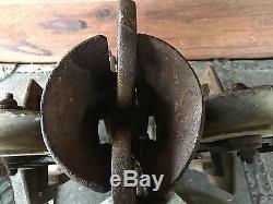 RARE Hard To Find Crawfordsville IN Hay Car Works Trolley for Restore or Parts