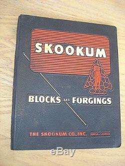 Rare Skookum Blocks & Forgings Tools Folder Catalog Portland 3, Oregon # S-51