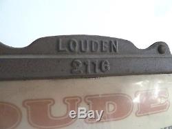 Rare Antique Louden Feed/Farm Store Cast Iron Display- Louden & Ney Hay Trolley