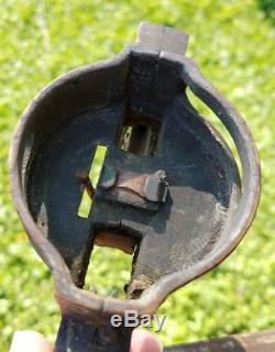 Rare Antique Victorian Ornate Air Line Trolley Pulley