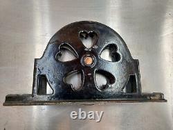 Rare Vintage Recessed Pulley M. W. & Co. Window Dumbwaiter Architectural Salvage