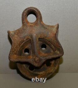 Rare antique Beardsley Patent July 23 1861 collectible early pulley barn display
