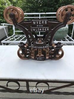 Refinished barn trolly FE Meyer and brothers $250 or make offer
