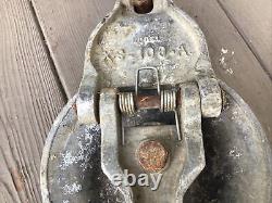 Sherman & Reilly Model XS-100-A Aluminum Snatch Block Pulley Used Chattanooga