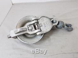 Sherman & Reilly XS-100-B Block And Tackle Pulley 2,500 LB Max