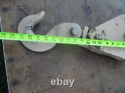 Snatch Block & Tackle Hook Military Heavy Duty 8 Pulley