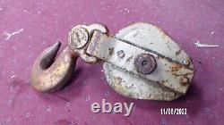 Snatchblock Pulley SLW 10 tons Sherman and Riley Inc. Chattanooga Tennesse