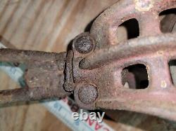 Starline Barn Hay Block Pulley X816 WithRope LOOK RARE