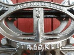 + Strickler Hay Trolley Barn Carrier Pulley 1909 Vintage Restored +