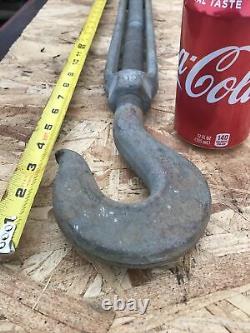 Turnbuckle Galv 1-1/4 Eye & Hook Approx 27-39 Operable Crosby/Laughlin