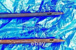 Two (2) Antique Ney Hay Harpoon / Speers in Good Working Condition